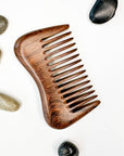 Sandalwood Comb - Detangling, Eco-Friendly Natural