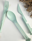 Cutlery Set - Eco-Friendly Wheat Straw