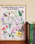 Art Print - Pollinator Friendly Plants - 12x16 (by Anja Jane)