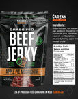 Beef Jerky (100% Grass-fed) - 75g Apple Pie Moonshine