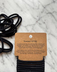 Hair Ties - Biodegradable, Plastic Free