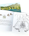 Colouring Book - Wild Life Camp (by Wild Life Illustration Co.)