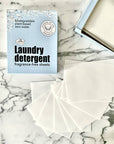 Laundry Detergent Sheets - Plant Based, Biodegradable - 48 Loads