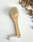 Face Brush - Wood - Natural Bristles & Plastic Free