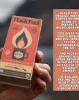 Organic Instant Coffee - Flash Fuel - Matchbox (Medium)