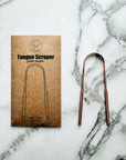 Tongue Scraper - Pure Copper / Stainless Steal