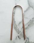 Tongue Scraper - Pure Copper / Stainless Steal