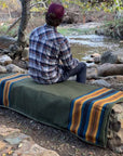 Waxed Canvas Waterproof Blanket - Camping Outdoor Bushcraft