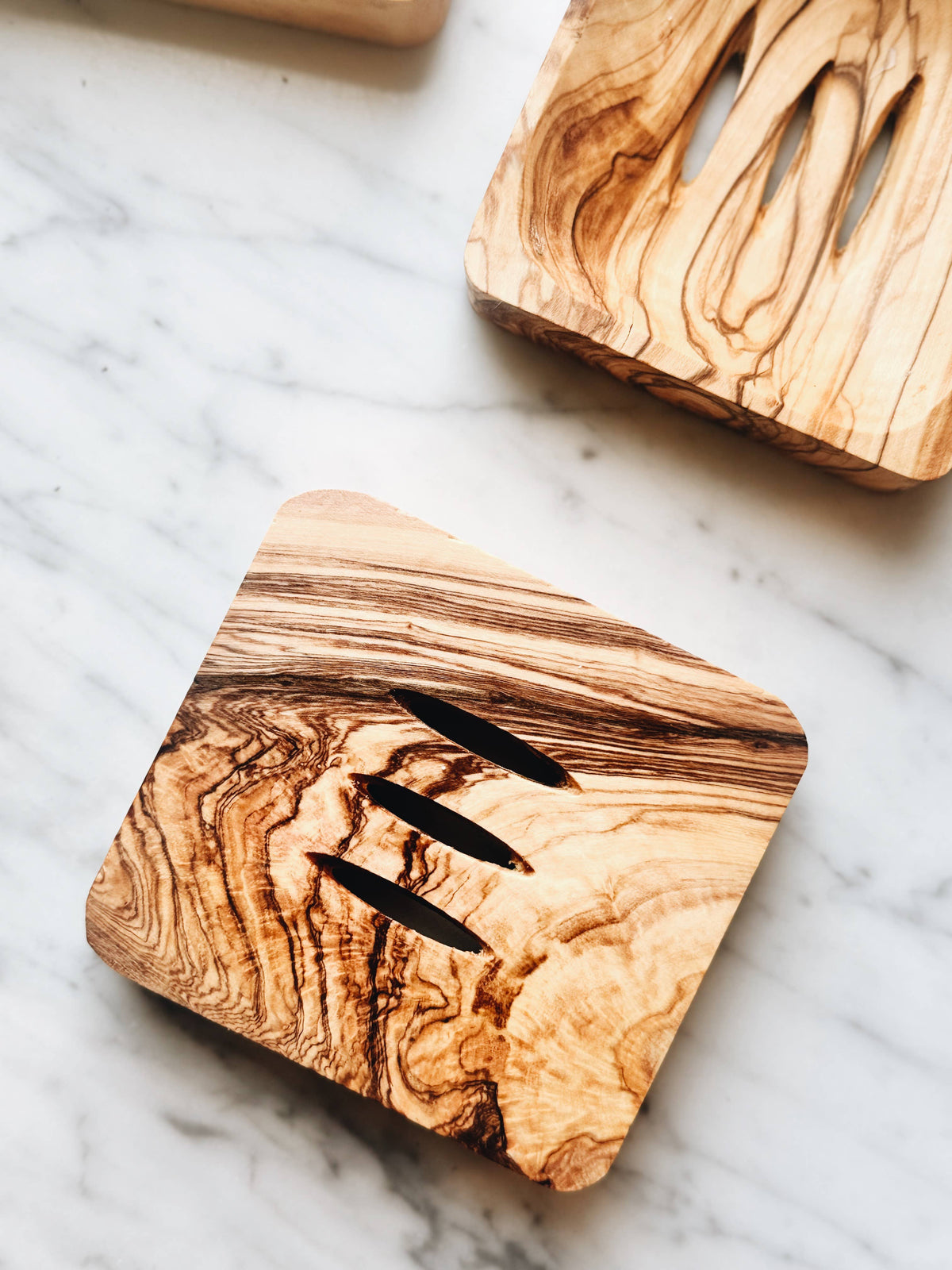 Soap Holder, Olive Wood