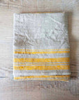 Tea Towel - 100% Linen - Rustic Natural Stripe