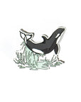 Sticker - Orca (by Wild Life Illustration Co.)