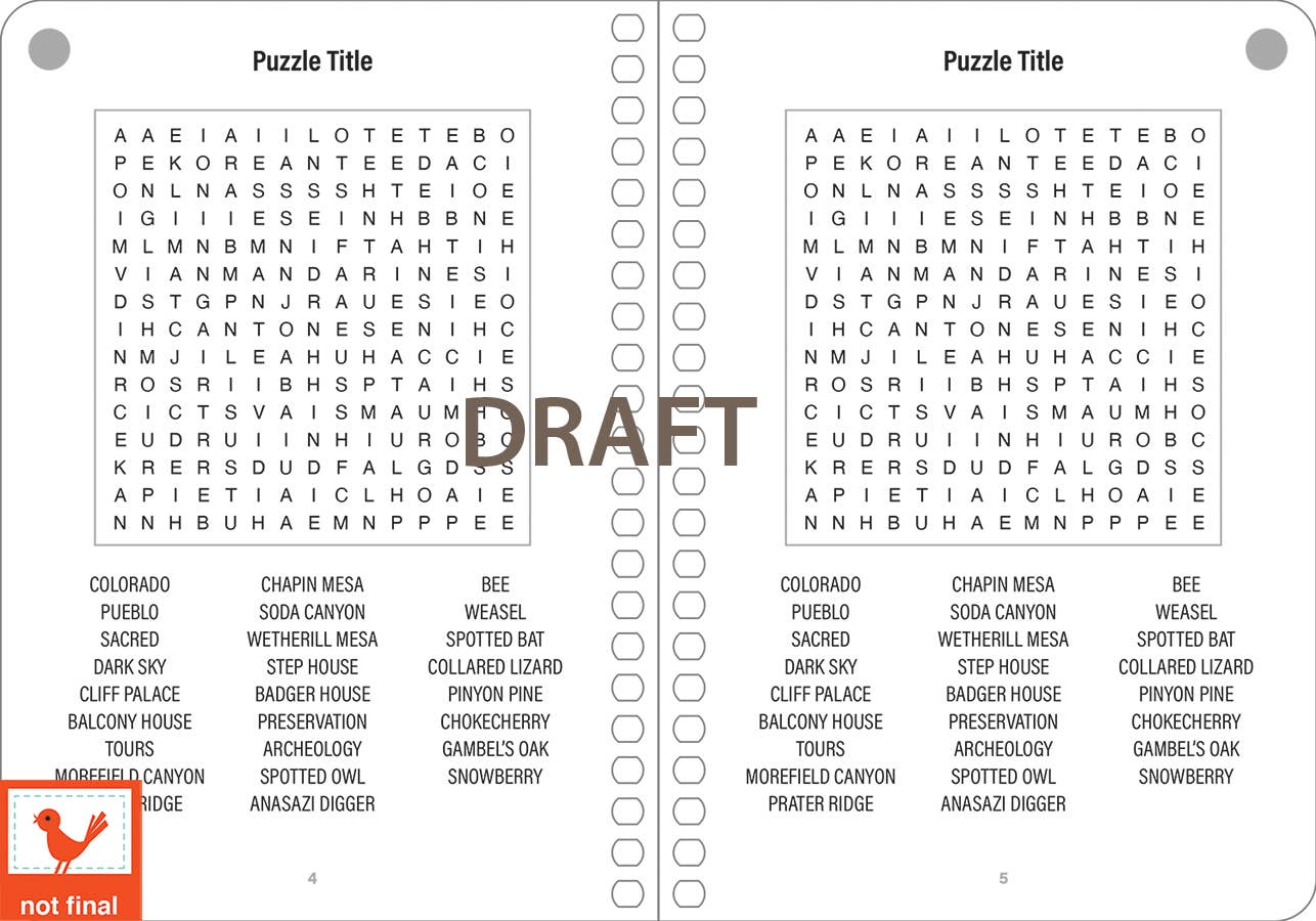 Word Search Puzzles, 80s