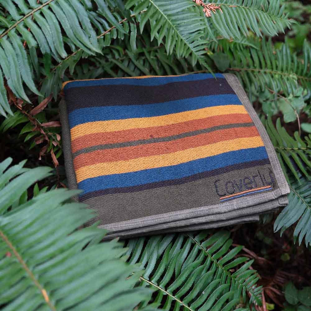 Waxed Canvas Waterproof Blanket - Camping Outdoor Bushcraft