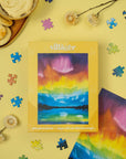 Villager Puzzles - Rainbow Northern Lights - 500 Pieces