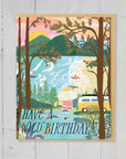 Greeting Card - Wild Birthday (by Anja Jane)