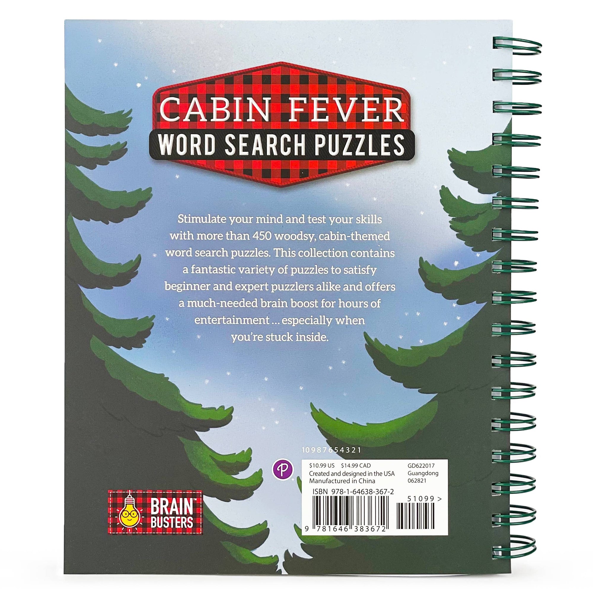Word Search Puzzles, Cabin Fever