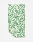Towel (Beach) - Premium Woven - Green Illusion