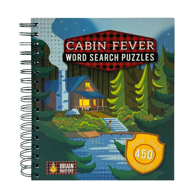 Word Search Puzzles, Cabin Fever