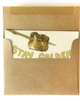 Card - Stay Golden - Wild Life Illustration Co.