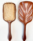 Hair Brush - Premium Rosewood - Natural Bamboo Bristles