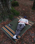 Waxed Canvas Waterproof Blanket - Camping Outdoor Bushcraft