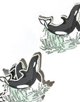 Sticker - Orca (by Wild Life Illustration Co.)
