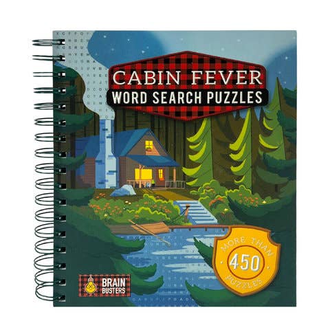 Word Search Puzzles, Cabin Fever