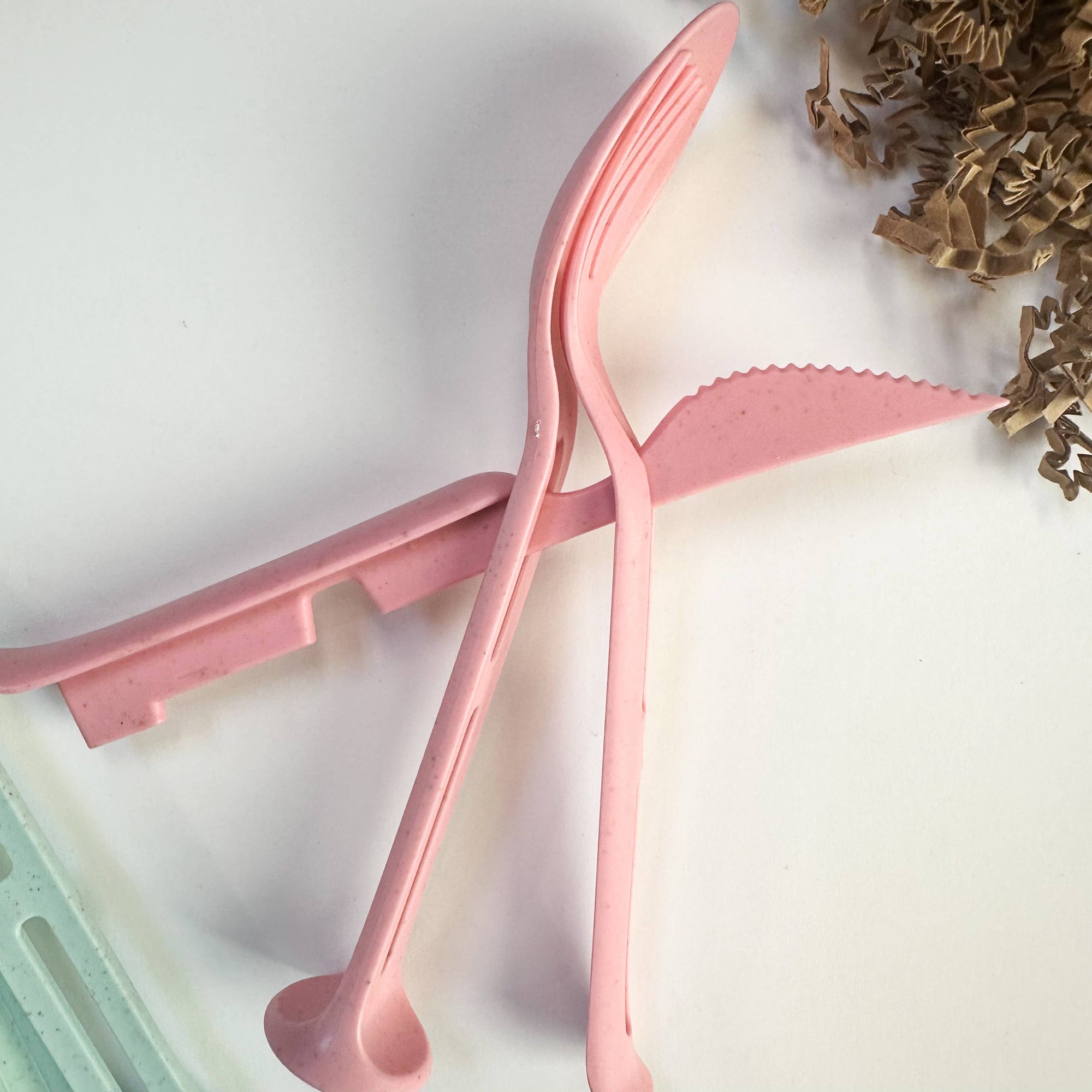 Cutlery Set - Eco-Friendly Wheat Straw