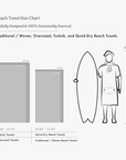 Towel (Beach) - Premium Woven - Rosie