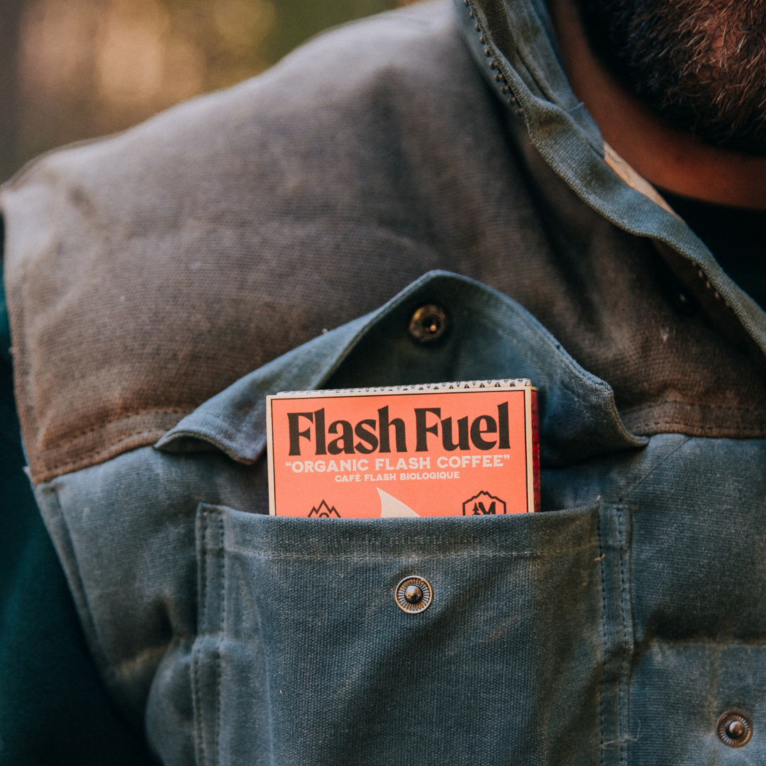 Organic Instant Coffee - Flash Fuel - Matchbox (Medium)