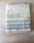 Tea Towel - 100% Linen - Rustic Natural Stripe