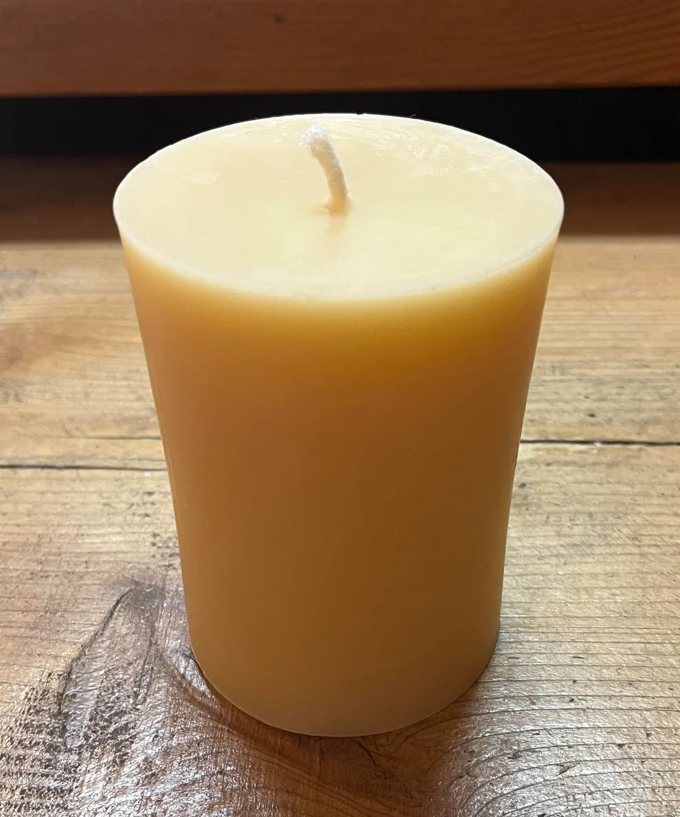 Candle - Beeswax - pillar 405g