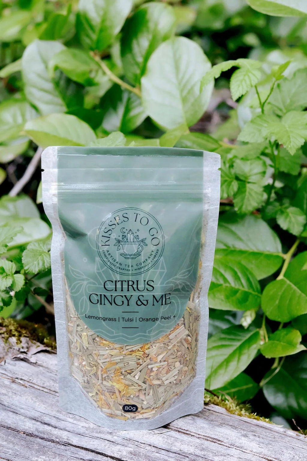 Artisan Tea, Kisses to Go, Organic &amp; Local