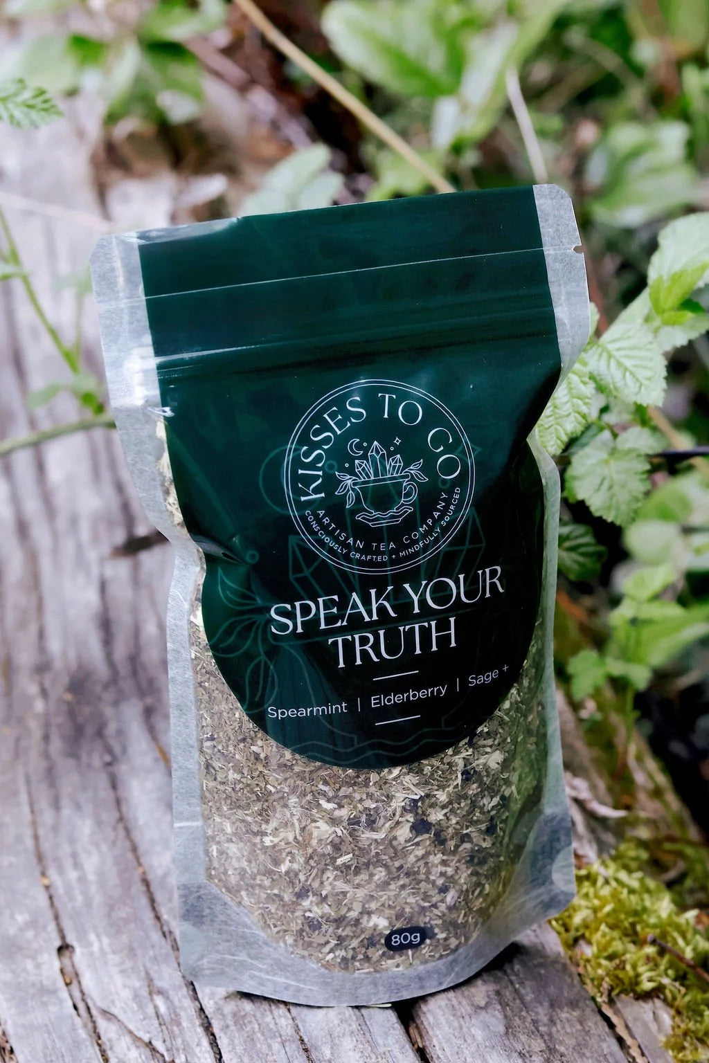 Artisan Tea, Kisses to Go, Organic &amp; Local